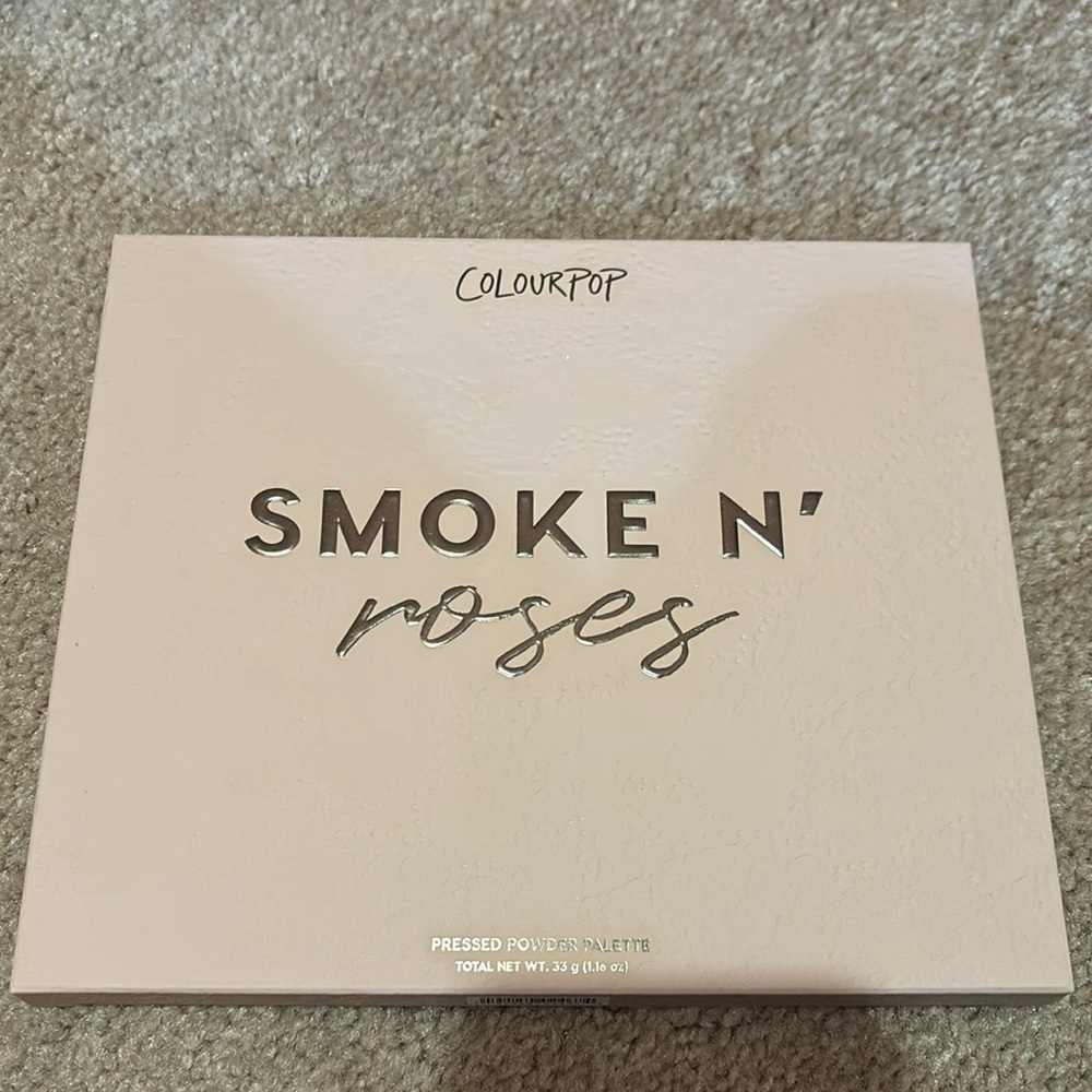 BNIB Colourpop Smoke and Roses palette